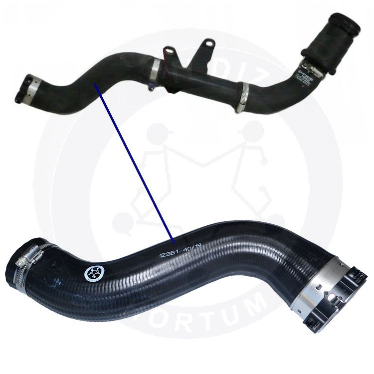 High-quality and reinforced Turbo Hose 4475280582-2, compatible with Mercedes-Benz 2nd image