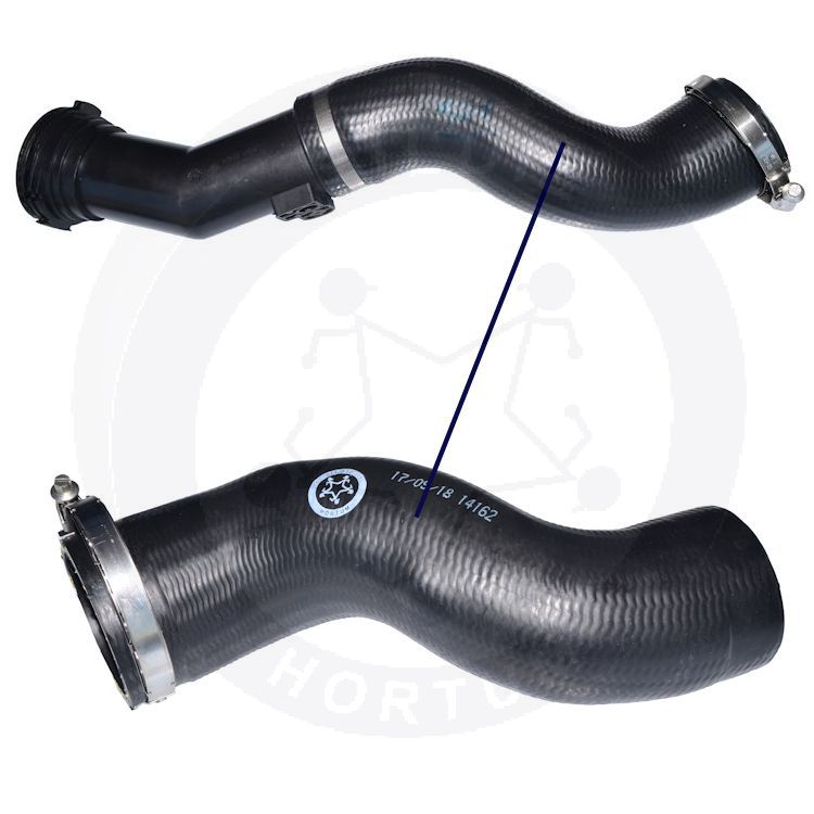 High-quality and reinforced Turbo Hose 13717597588, compatible with BMW 2nd image