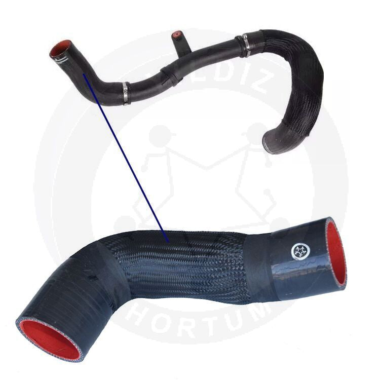 High-quality and reinforced Turbo Hose 1389890080, compatible with Fiat 2nd image