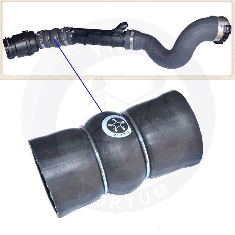 High-quality and reinforced Turbo Hose 144602760R-2, compatible with Renault 2nd image