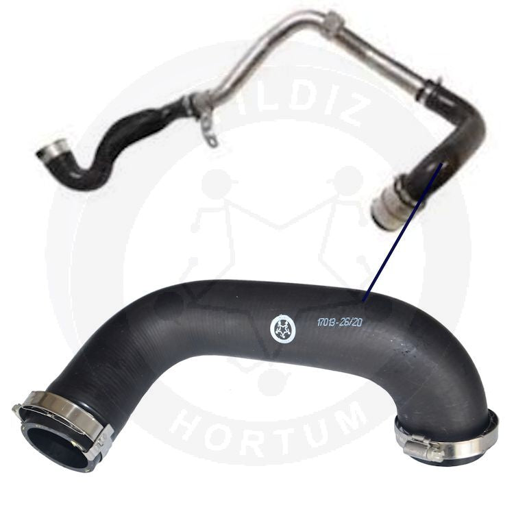 High-quality and reinforced Turbo Hose 144605171R-1, compatible with Renault, Vauxhall/Opel 2nd image