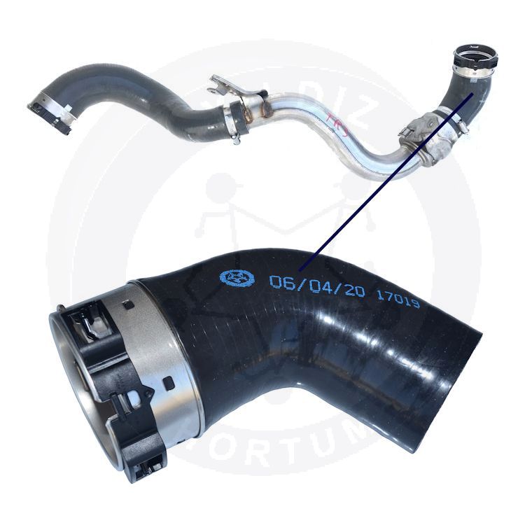 High-quality and reinforced Turbo Hose 144603145R-2, compatible with Vauxhall/Opel, Renault 2nd image
