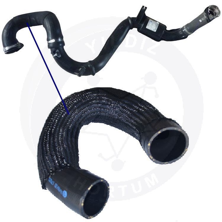 High-quality and reinforced Turbo Hose 144602126R-1, compatible with Vauxhall/Opel, Renault 2nd image