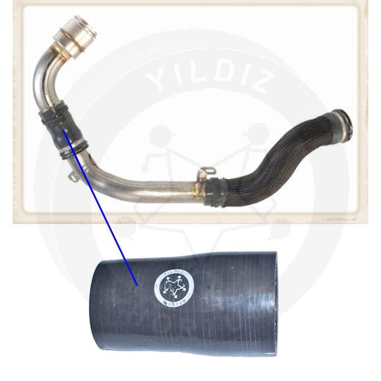 High-quality and reinforced Turbo Hose 144603600R-2, compatible with Renault 2nd image