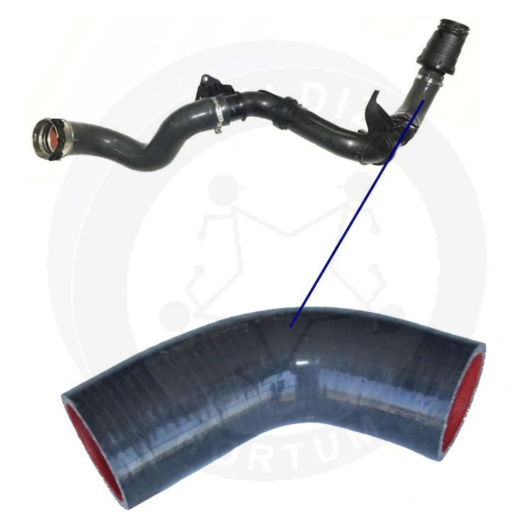 High-quality and reinforced Turbo Hose 144601915R-2, compatible with Renault, Vauxhall/Opel 2nd image