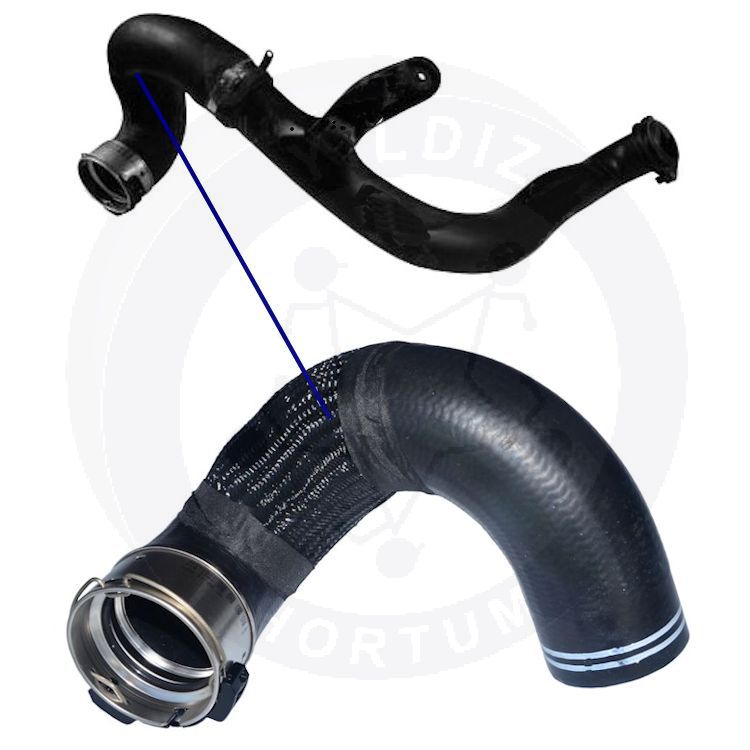 High-quality and reinforced Turbo Hose 50517521, compatible with Alfa Romeo 2nd image