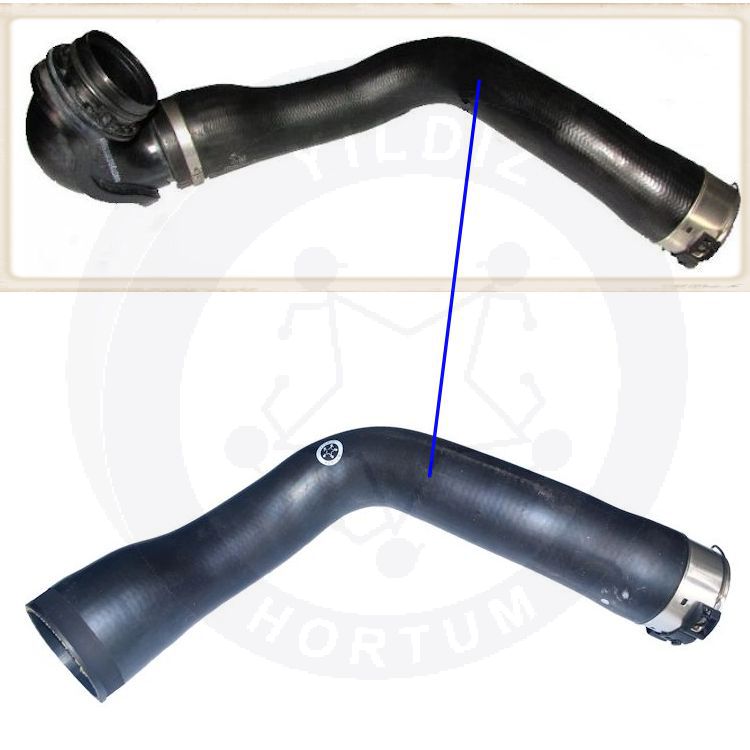 High-quality and reinforced Turbo Hose 860118, compatible with Vauxhall/Opel 2nd image