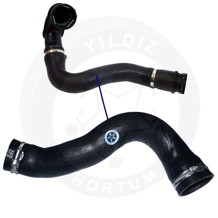 High-quality and reinforced Turbo Hose 860418, compatible with Vauxhall/Opel 2nd image