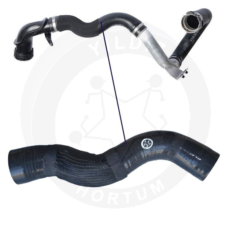 High-quality and reinforced Turbo Hose 95371558, compatible with Vauxhall/Opel 2nd image