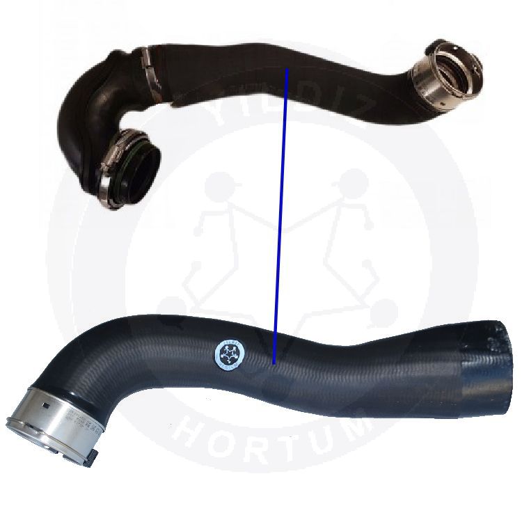 High-quality and reinforced Turbo Hose 860267, compatible with Vauxhall/Opel 2nd image