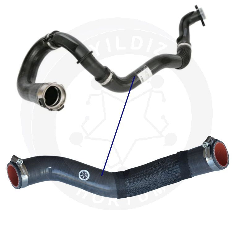 High-quality and reinforced Turbo Hose 95470875, compatible with Chevrolet 2nd image