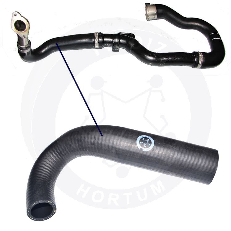 High-quality and reinforced Turbo Hose 5860547-2, compatible with Vauxhall/Opel 2nd image