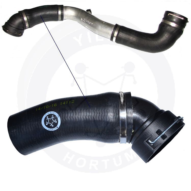 High-quality and reinforced Turbo Hose 11617790090-1, compatible with BMW 2nd image