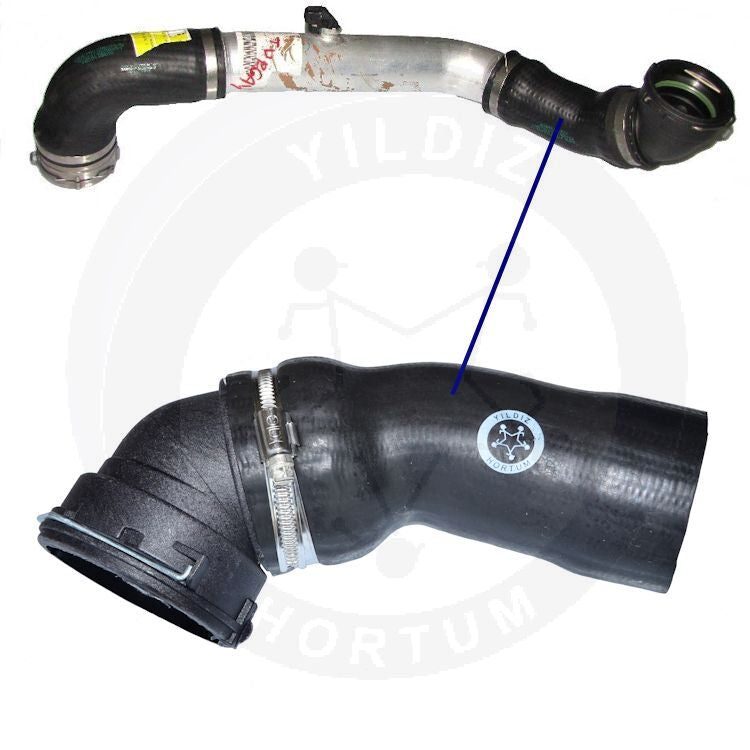 High-quality and reinforced Turbo Hose 11617799401,11617799402,11617796294, compatible with BMW 2nd image