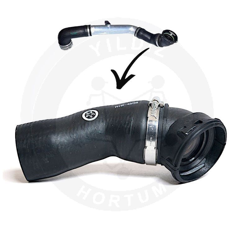 High-quality and reinforced Turbo Hose 11617799401,11617799402,11617796294, compatible with BMW second image