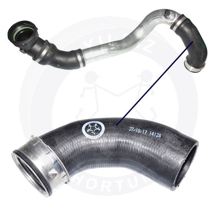 High-quality and reinforced Turbo Hose 11617799398-1, compatible with BMW 2nd image