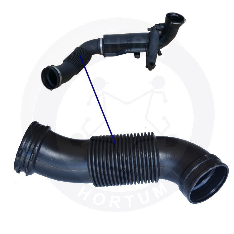 High-quality Filtered Air Pipe 13718693166, compatible with BMW 2nd image