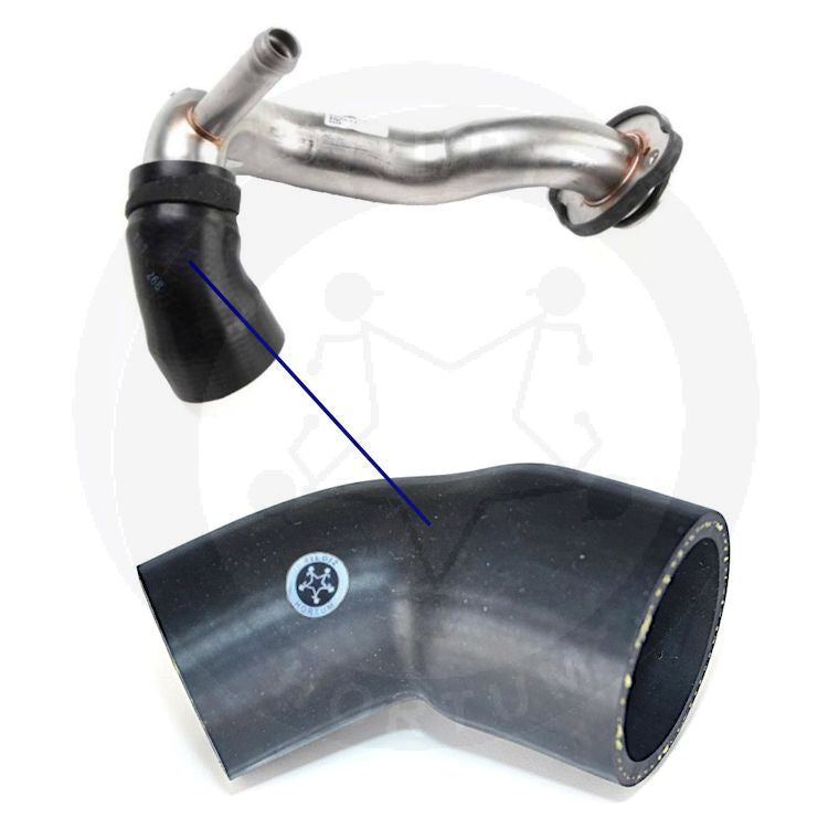 High-quality Coolant Hose 11537516414, compatible with BMW