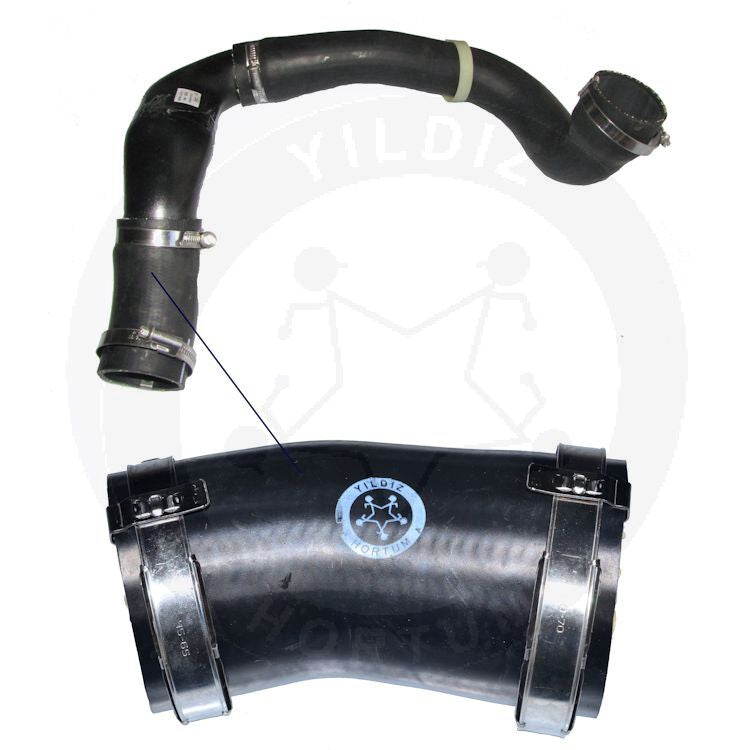 High-quality and reinforced Turbo Hose LR002589-2, compatible with Land Rover 2nd image