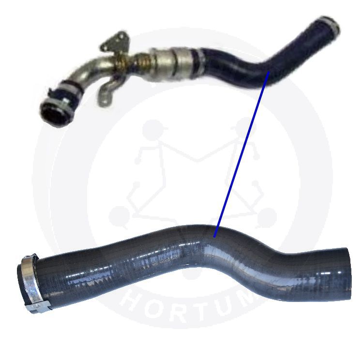 High-quality and reinforced Turbo Hose PNH500520-2, compatible with Land Rover 2nd image