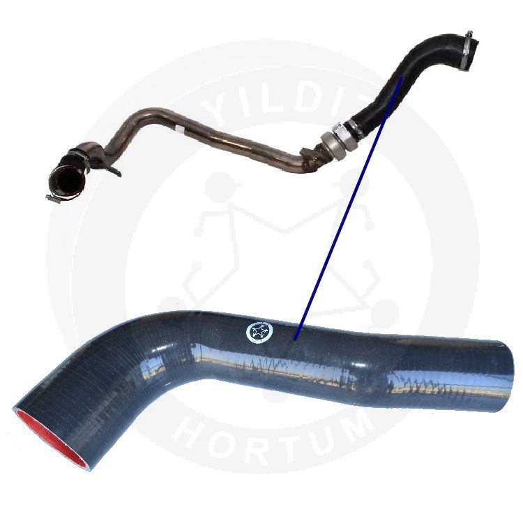 High-quality and reinforced Turbo Hose LR009799-2, compatible with Land Rover 2nd image
