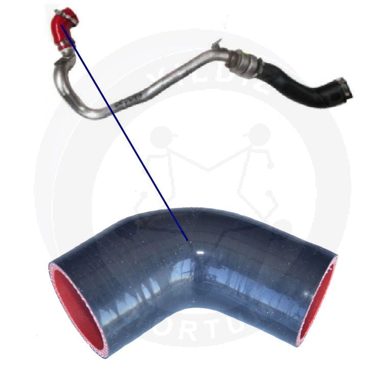High-quality and reinforced Turbo Hose LR041818-2, compatible with Land Rover 2nd image