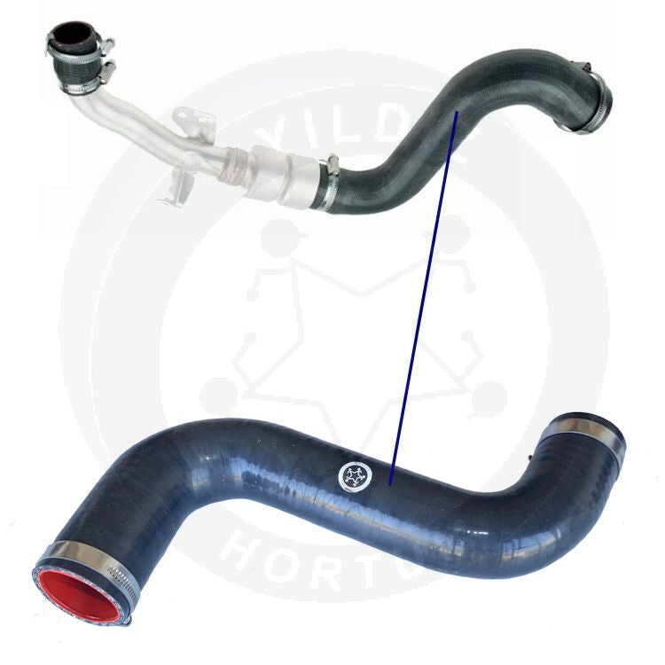 High-quality and reinforced Turbo Hose PNH500460-1, compatible with Land Rover 2nd image