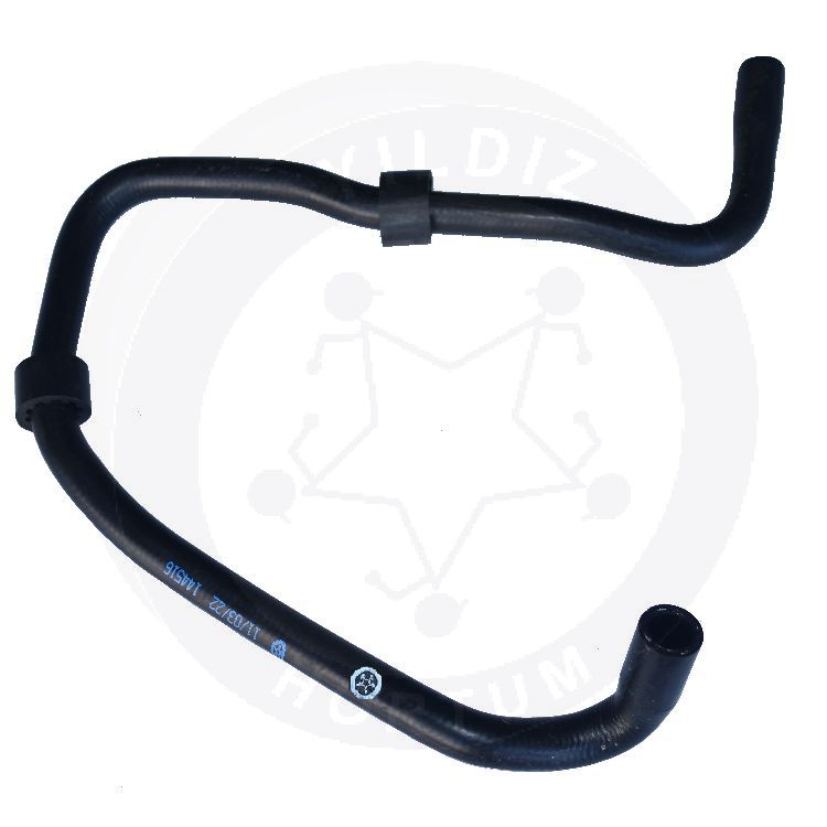 High-quality Coolant Hose 1J0121109E, compatible with Seat, Skoda, Volkswagen