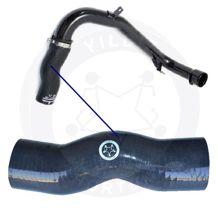 High-quality and reinforced Turbo Hose 0382.JR, compatible with Fiat, Peugeot, Citroen 2nd image