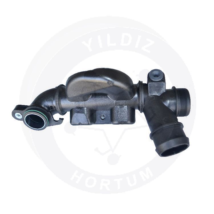 High-quality Pipe Muffler Manifold 1440.57, compatible with Citroen, Peugeot
