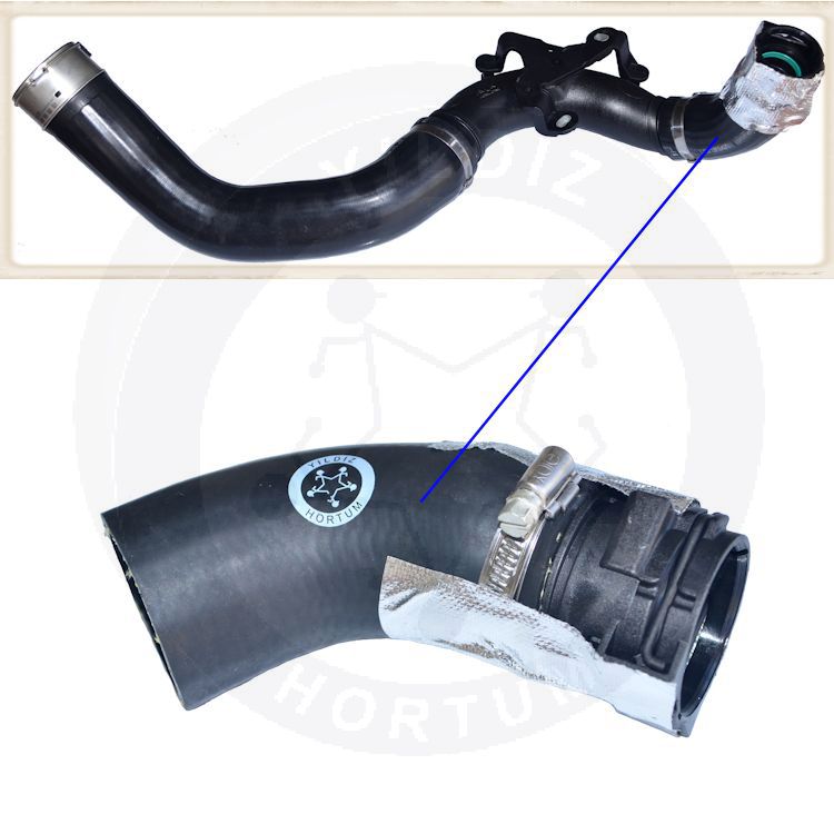 High-quality and reinforced Turbo Hose 144604208R-2, compatible with Renault 2nd image