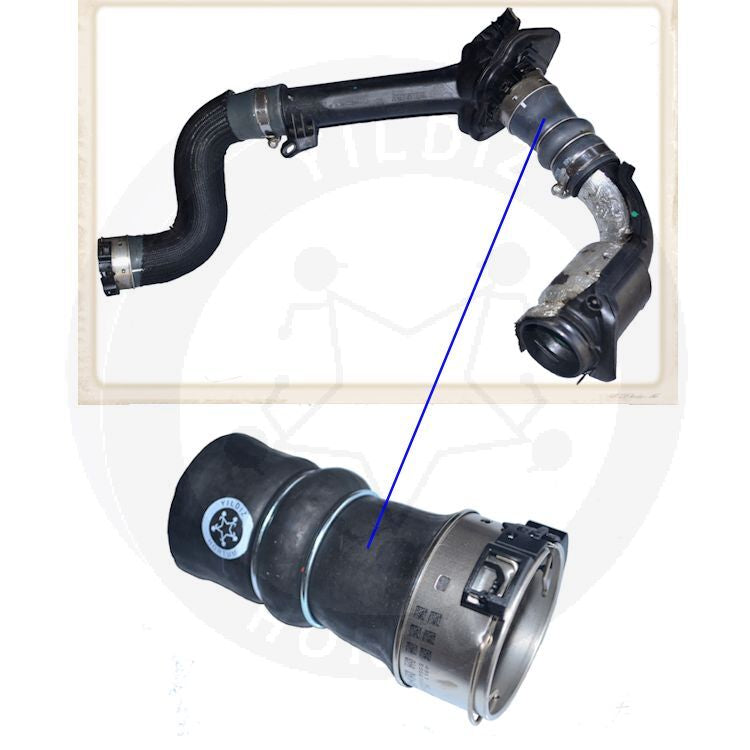 High-quality and reinforced Turbo Hose 144602487R-2, compatible with Renault 2nd image