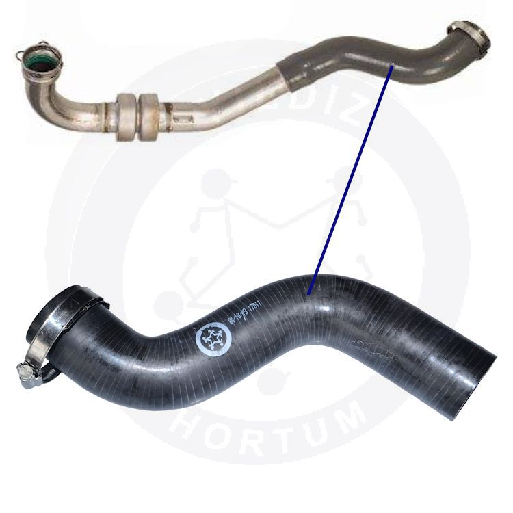 High-quality and reinforced Turbo Hose 8200775694, compatible with Renault 2nd image