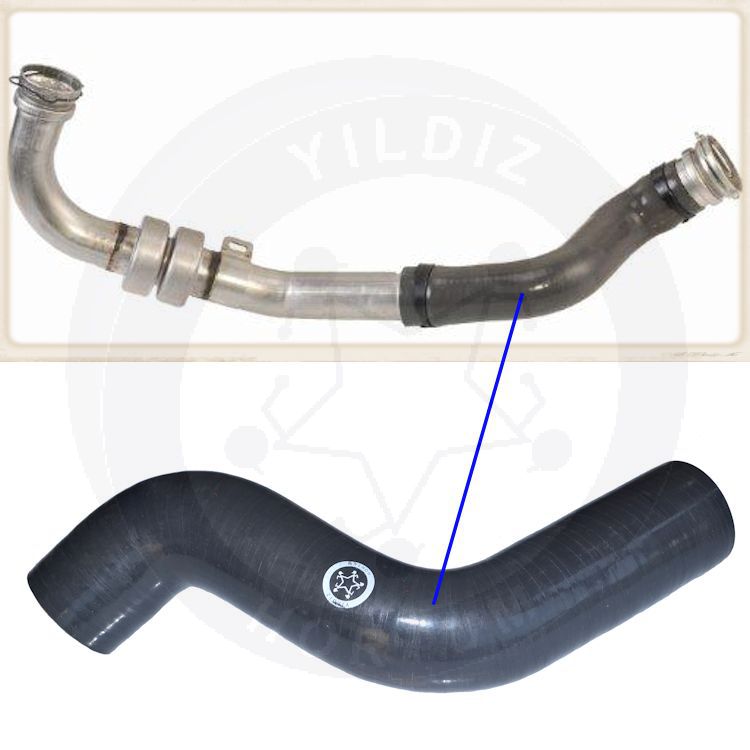 High-quality and reinforced Turbo Hose 8200760281, compatible with Renault 2nd image
