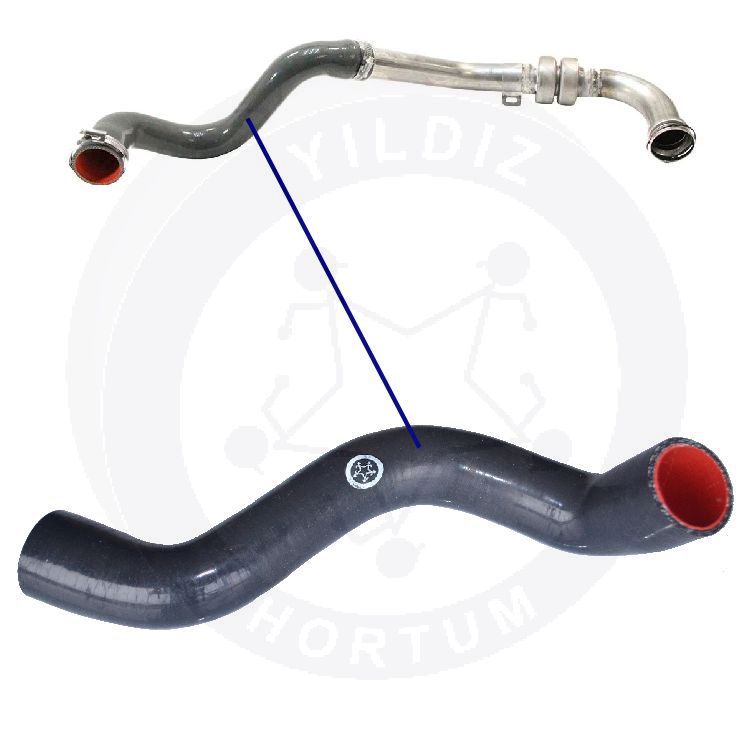 High-quality and reinforced Turbo Hose 8200306925, compatible with Renault 2nd image