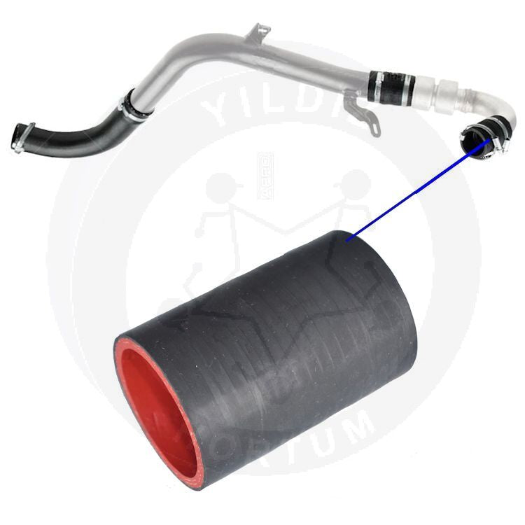 High-quality and reinforced Turbo Hose 6M516C646CB-3, compatible with Ford 2nd image