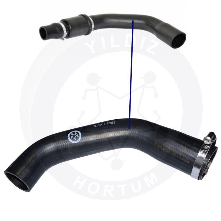 High-quality and reinforced Turbo Hose CC116C646BG-1, compatible with Ford 2nd image
