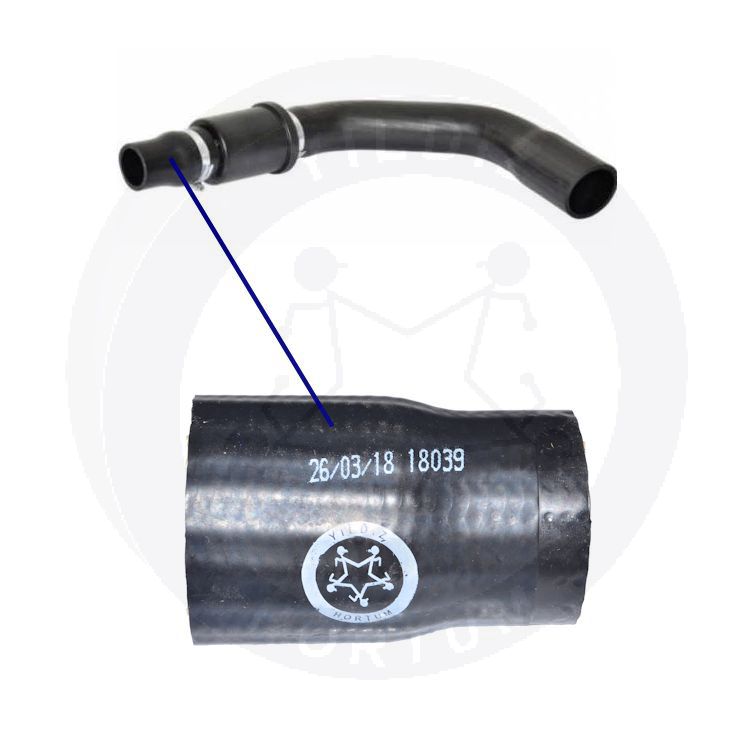 High-quality and reinforced Turbo Hose CC116C646BG-2, compatible with Ford 2nd image