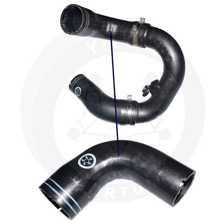 High-quality and reinforced Turbo Hose 51832089-2, compatible with Fiat 2nd image