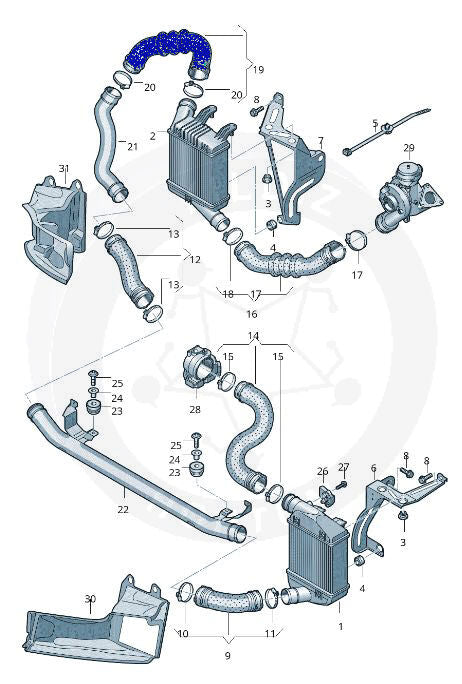 Turbo Hose 4F0 145 980 E – picture 2 of 2