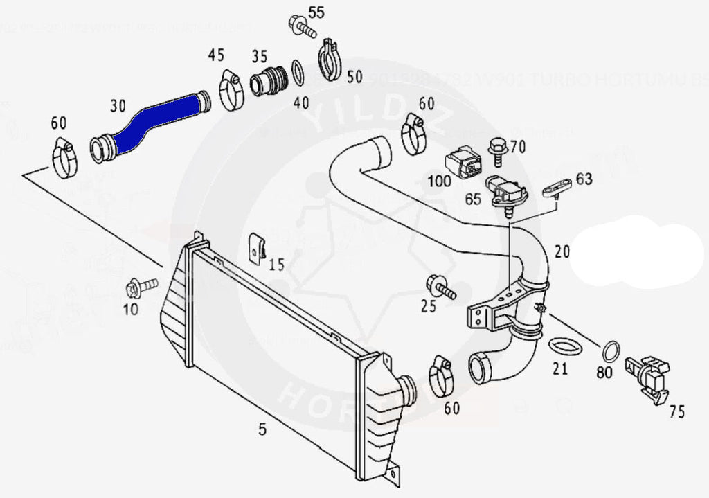 Turbo Hose 9015284382